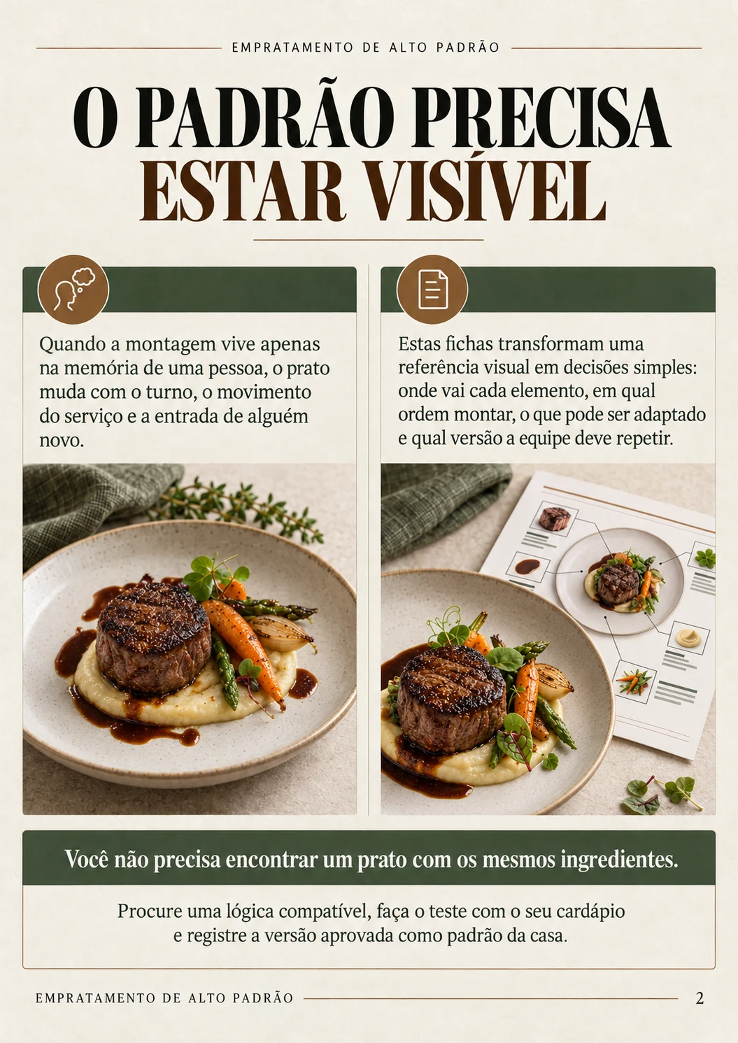 Página real mostrando por que o padrão precisa estar visível